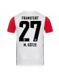 Eintracht Frankfurt Mario Gotze #27 Domaci Dres 2024-25 Kratak Rukavima